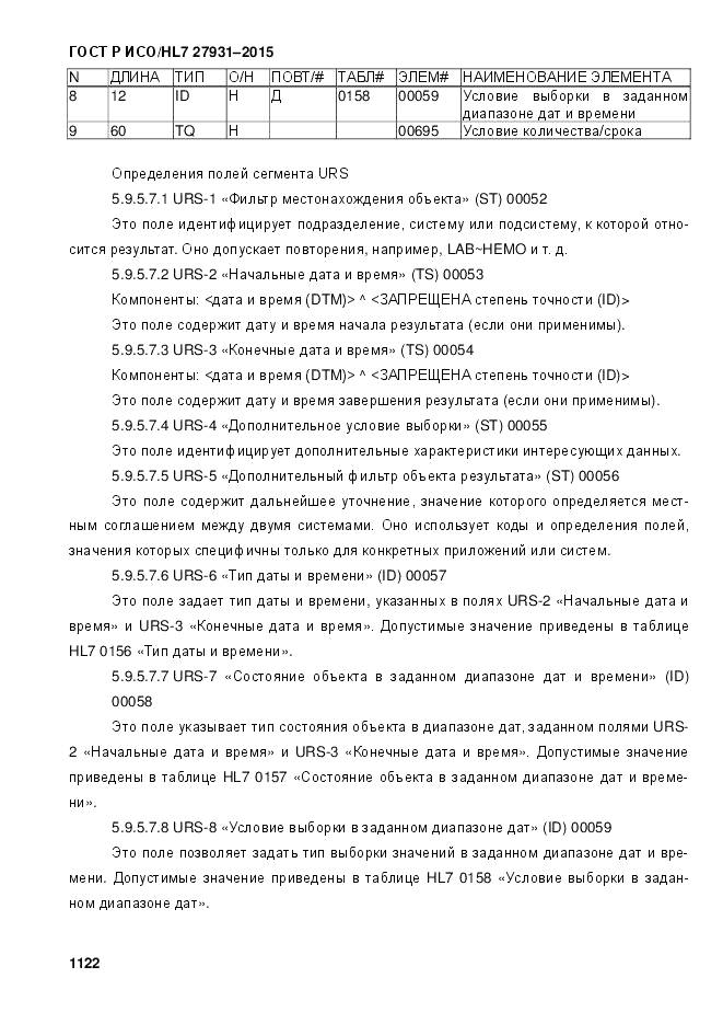 ГОСТ Р ИСО/HL 7 27931-2015, страница 1129